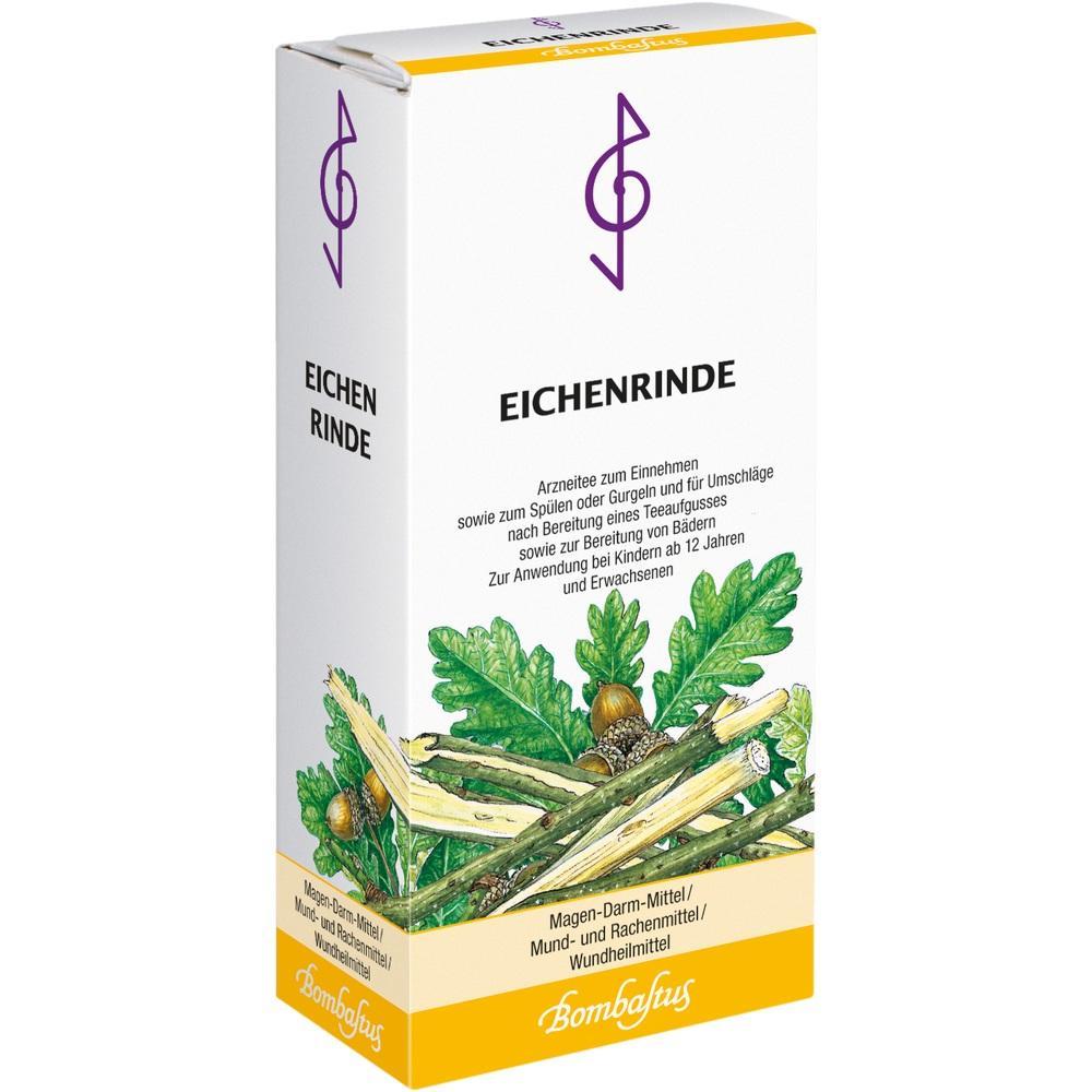 Eine Packung mit Eichenrindenextrakt zur inneren und äußeren Anwendung.